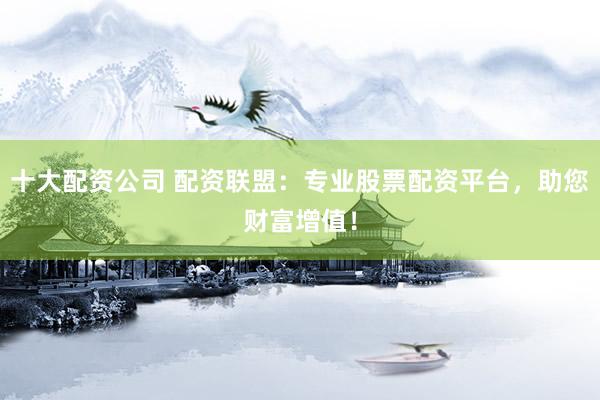 十大配资公司 配资联盟：专业股票配资平台，助您财富增值！